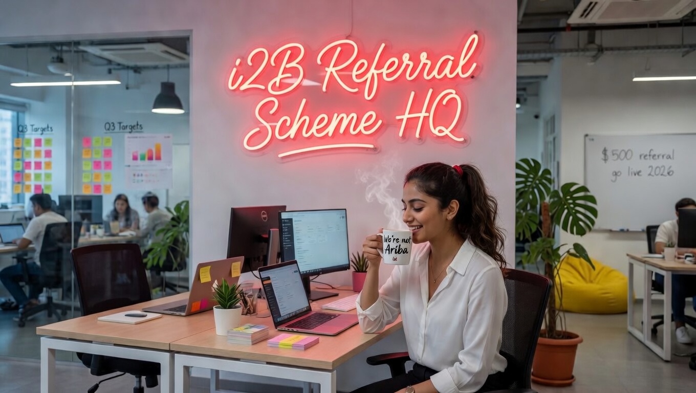 i2B purchase to pay referral scheme